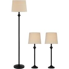 Minimalist styling in a choice of two metals (brass or polished nickel) ensures that our baby heron lamp will work in all environments. 360 Lighting Traditional 3 Piece Table Floor Lamp Set Black Metal Cream Drum Shade Living Room Bedroom House Bedside Nightstand Target