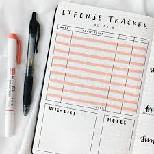 Expense Tracker Finance Bullet Journal Bullet Journal Budget Bullet Journal Expenses