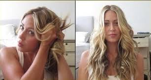 Wrap a thin, elastic band around the end of the hair rope. How To Get Wavy Hair In 10 Minutes Hot Air Brush Reviews