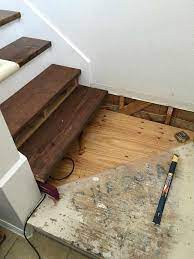 Finished Pics First Diy Stairs Staircase Remodel Laminate Stairs