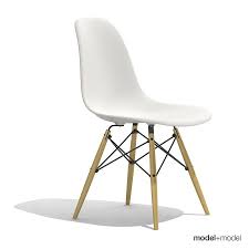 Eames Plastic Side Chair Dsw 3d Model Chair Eames Plastic Chair Side Chairs