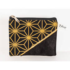 Porte Monnaie Zippe Bi Matiere Noir Bibop Et Lula Porte Monnaie Petit Porte Monnaie Monnaie