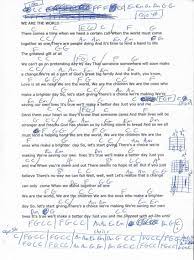 We Are The World Usa For Africa Guitar Chord Chart Capo 4th And 5th Ukulele Songs Ukelele Songs Guitar Chord Chart