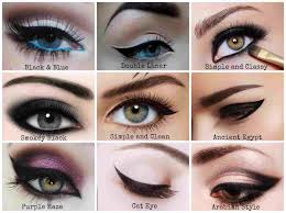 Winged Eyeliner Chart Google Search Under Eye Makeup