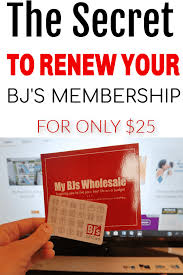 Check Out How Current Bjs Members Can Renew Their Bjs Membership For A Discount This Is The Only W Shopping Hacks Saving Money Shopping Hacks Life On A Budget