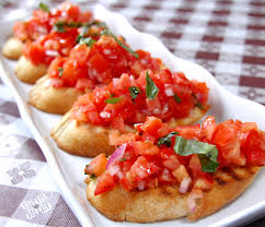 Take baguette slices, place on cookie sheet and broil until lightly brown. Best Ever Traditional Tomato Bruschetta The Traveling Cook Abroad