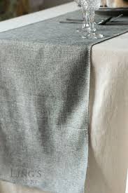 14 Inch Gray Burlap Table Runner Grey Table Runner Length Available For 48 Quot 72 Quot 84 Qu Burlap Table Runners Farmhouse Table Runners Linen Table Runner