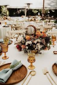 Boho wedding round table decor. 12 Advent Health Leaders Event Ideas Wedding Decorations Wedding Table Fall Wedding