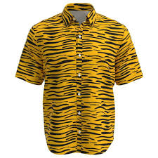 Black And Yellow Button Up Shirt Mens Black Orange Tiger Stripes Print Men Short Sleeve Button Down Shirt Size Xs 3xl Eightythreexyz But Black Button Down Shirt Black Shorts Men Button Down Shirt