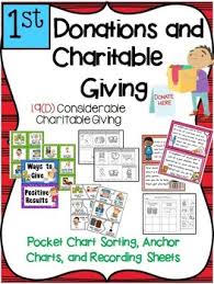 Financial Literacy Donations And Charitable Giving 1st