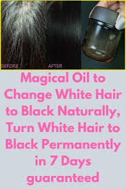 Change white to black hair permanently in 10 days. Pin On Remedy