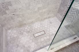 Wall paint is pearl white by pratt & lambert and wood trim is white dove eggshell from benjamin. Classical Carrara Marble Bathroom In Oak Park Traditional Bathroom Los Angeles By Metropolis Drafting And Construction Inc Houzz