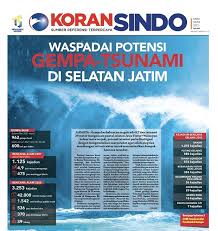 Di bawah ini merupakan skala mercalli. Waspadai Potensi Gempa Tsunami Di Selatan Jatim
