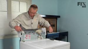 Obviously, there was a problem with the oper. Whirlpool Washer Repair How To Replace The Lid Switch Youtube