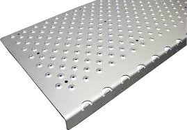 White outdoor stair tread mats. Handi Treads 9 X 48 Aluminum Non Slip Stair Nose At Menards