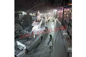 Book your tickets online for mata vaishno devi dham, vrindavan: Severe Cold Grips J K Nh Remains Blocked For 10 Hours