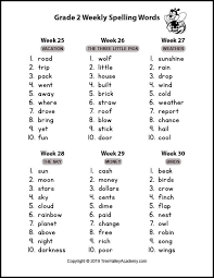 Letters, words and sounds grade 2 english worksheet: A Grade 2 Spelling Words Pdf 36 Weeks Of Themed Grade 2 Spelling Words Fairy Tales Apples 2nd Grade Spelling Words 3rd Grade Spelling Words Grade Spelling