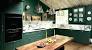 Modern Green Kitchen