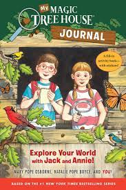 Then they discover a mysterious tree house packed with all sorts of books.and their lives are never the same! My Magic Tree House Journal Explore Your World With Jack And Annie A Fill In Activity Book With Stickers Magic Tree House R Osborne Mary Pope Boyce Natalie Pope Murdocca Sal 9780385375054 Amazon Com