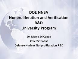 How many times does an angel fall. Doe Nnsa Nonproliferation And Verification R D University Program Dr Marco Di Capua Chief Scientist Defense Nuclear Nonproliferation R D Ppt Download