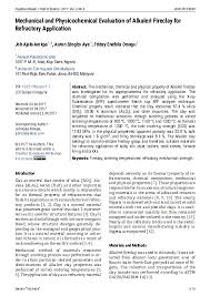 Cetaphil gentle skin cleanser free sample giveaways. Pdf Mechanical And Physicochemical Evaluation Of Alkaleri Fireclay For Refractory Application Ayuba Job A Amkpa And Job Amkpa Academia Edu