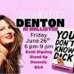 You Don't Know D!ck - Hollister Book Launch Party