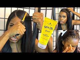 Diy How To Lay A Lace Frontal Wig With Got2b Glued Gel Youtube Got2b Glued Lace Frontal Wig Frontal Wigs