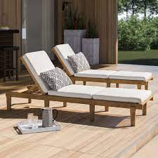 The single most important factor to shopping patio cushions is size. Cushioned Outdoor Chaise Lounge Chairs You Ll Love In 2021 Wayfair