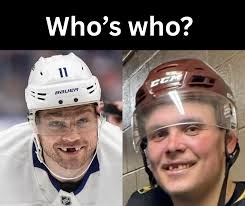 Seperared at birth? Max Domi and Brody Tallman 🤣😂