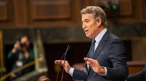 Feijóo al Sánchez “líder de la oposición del PP”: lo retrata como “muerto de miedo y acabado” y promete que no lo amnistiará