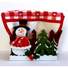 Пока нет мнений о papa noel te llama. Cesta De Fieltro Papa Noel Con Agarradoras De Cocina