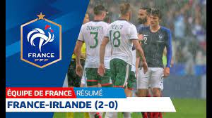 Entré en jeu, ce dernier a donné la victoire à son équipe dans les derniers instants de la rencontre (83e). Equipe De France France Irlande 2 0 Le Resume Video Youtube