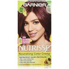 Find helpful customer reviews and review ratings for garnier nutrisse nourishing hair color creme, 56 medium reddish brown (sangria) (packaging may vary) at amazon.com. Amazon Com Garnier Nutrisse Nourishing Color Creme 56 Medium Reddish Brown 1 Each Pack Of 2 Chemical Hair Dyes Beauty Personal Care