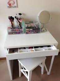 20 Ways To Use Ikea Micke Desk In Your Interior Diy Makeup Vanity Table Ikea Vanity Bedroom Vanity