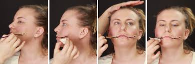 how to apply makeup liquid latex