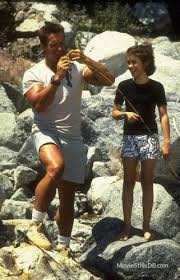 Highlights vintage from before 2000. Commando Publicity Still Of Arnold Schwarzenegger Alyssa Milano Arnold Schwarzenegger Arnold Schwarzenegger Movies Schwarzenegger