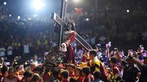 It was brought to the philippines by augustinian. Thousands Of Filipinos Join Black Nazarene Procession In Manila Vatican News
