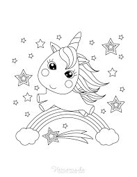 75 Magical Unicorn Coloring Pages For Kids Adults Free Printables Unicorn Coloring Pages Coloring Pages Zoo Coloring Pages