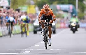 Aksel nõmmela (2e), guillaume van keirsbulck (1er) et taco van der hoorn (3e). Taco Van Der Hoorn Cycling Today Official