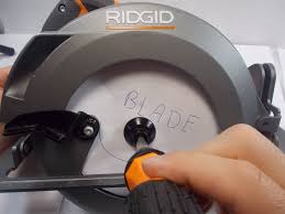 ridgid circular saw r3205 blade replacement ifixit repair