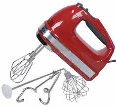The kitchenaid 5 speed's low speed was a nice mellow 260 rpm. Kitchenaid Khm926 9 Speed Hand Mixer Hands On Review Foodal