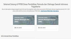 Pendaftaran sttd 2019/2020 pendaftaran pmb 2019/2020 via www.infopmb.web.id. Pendaftaran Ppdb Online 2019 Yogyakarta Penjelasan Penentuan Zonasi Sekolah Yang Perlu Kamu Tahu Tribun Jogja