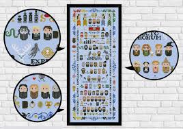 Bear this in mind if you worry about copyright! Harry Potter Giant Version Digital Cross Stitch Pattern