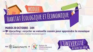 Découvrez nos engagements pour des produits plus durables. Atelier Upcycling Recycler Sa Vaisselle Cassee En Mosaique Maison De L Environnement Lyon October 20 2020 Allevents In