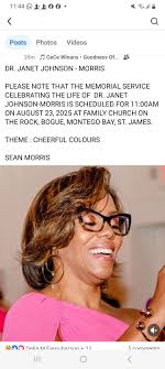 Dr Morris is the wife of our Sean 'Matty' Morris.