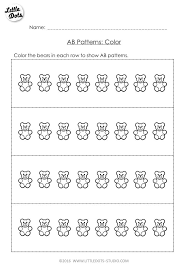 Free Ab Pattern Worksheet For Pre K Create Your Own Ab Patterns Using Colors Preschool Pattern Worksheets Pre K Math Worksheets Preschool Math Printables