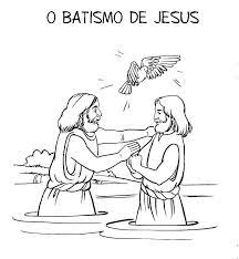 Desenho do batismo do senhor para colorir. Desenho De Batismo De Jesus Para Colorir E Imprimir