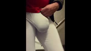 Male bulge in public porn gifs