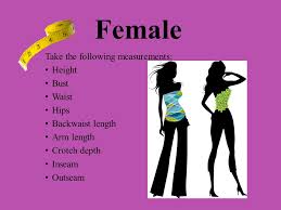 How to measure body bust waist hips. Taking Body Measurements Ppt Video Online Download