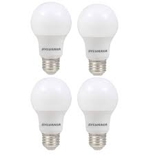 Sylvania 60 Watt Equivalent Led Energy Saving Light Bulb In Soft White 4 Bulbs Syl 40194 4pk